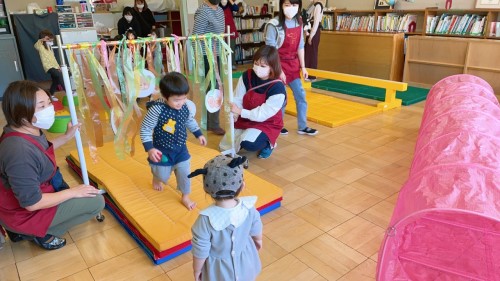 写真:運動会ごっこ1