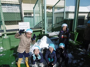 写真:雪が降りました8