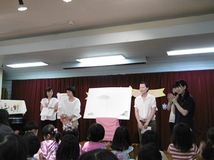 写真:誕生会(8月生まれ)2
