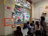 写真:小学校のプチ展覧会2