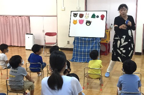 写真:親子おはなし会