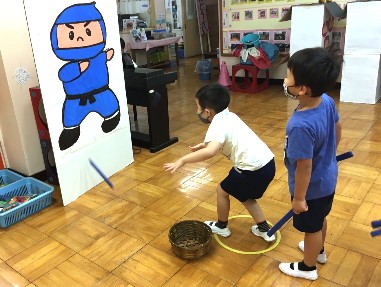 写真:運動会の余韻を味わう子どもたち1