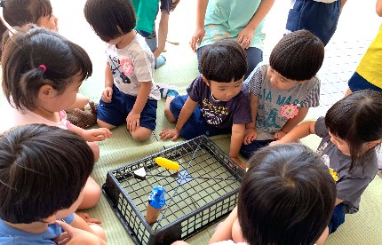 写真:交流を楽しむ子どもたち1