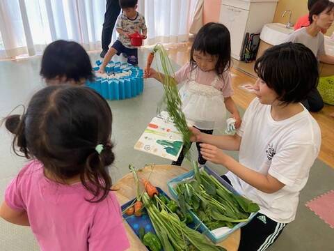 2歳　野菜