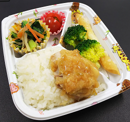 写真:お弁当給食2