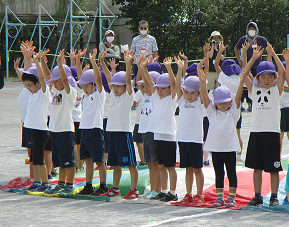 写真:5歳児　運動会の様子