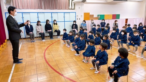 写真:3学期スタート1