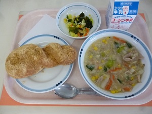 写真:3月7日の給食