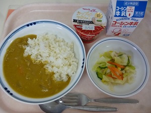 写真:3月8日の給食