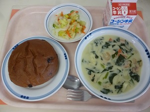 写真:3月14日の給食