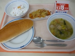 写真:3月22日の給食