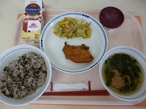 写真:3月23日の給食