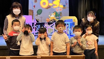 写真:プーク遠足　3歳もも組