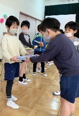 写真:3月11日すみれ組さんありがとう