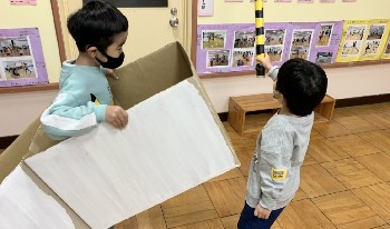 写真:2月14日　4歳たんぽぽ組2