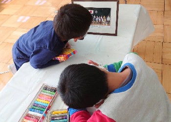 写真:3月3日　3歳もも組2