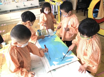 写真:1月28日 3歳もも組1