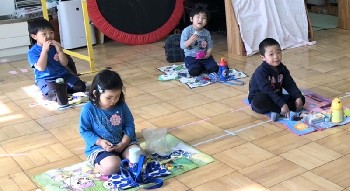 写真:1月31日 3歳もも組2