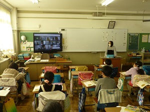 写真:オンライン授業の様子2