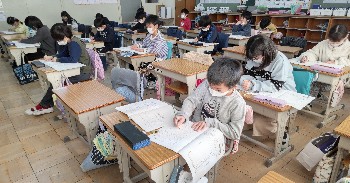 写真:検定の様子