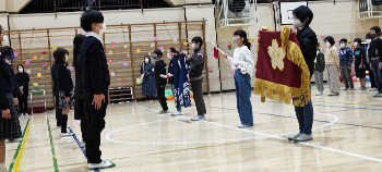 写真:6年生を送る会10