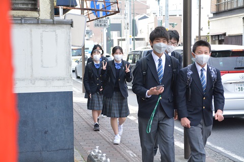 写真:2年　川越校外学習1