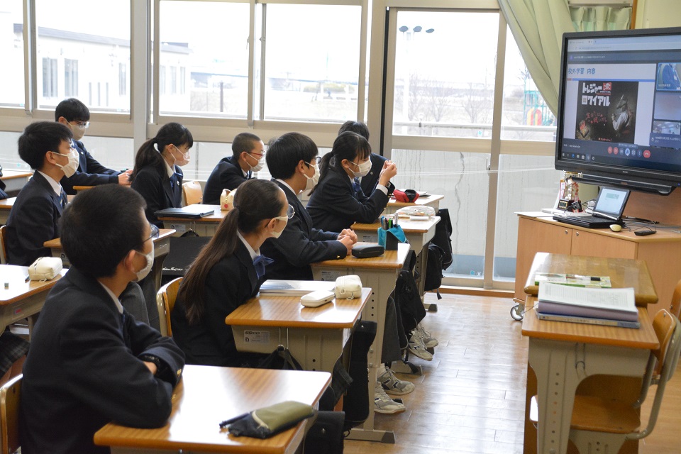 写真:1年校外学習事前学習2