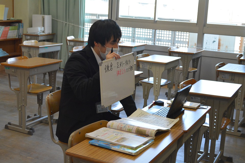 写真:オンライン授業2日目2