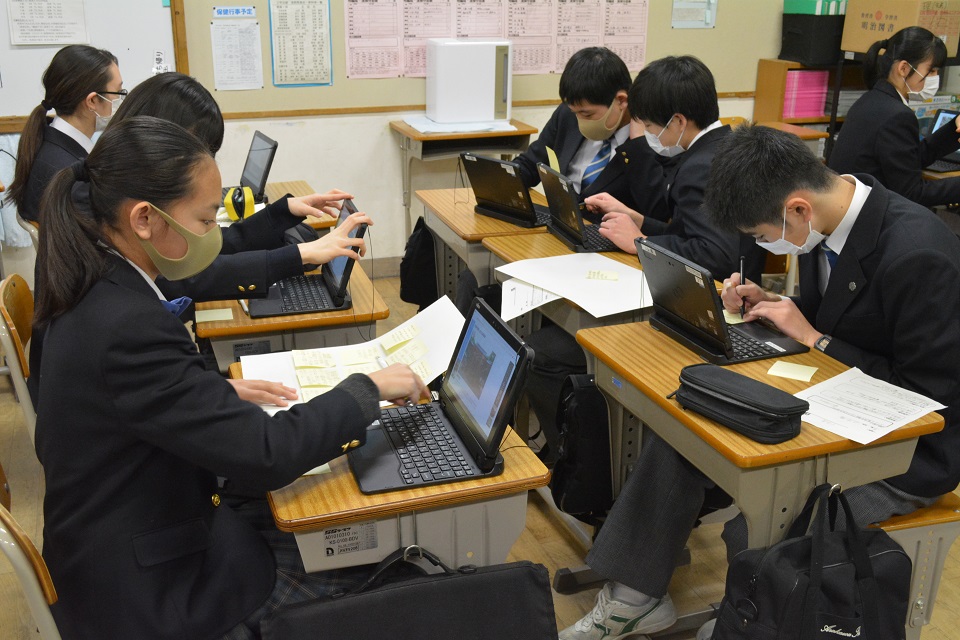 写真:川越校外学習の事前学習3