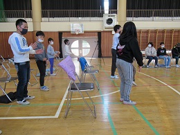 写真:のぎく学級の卒業生を送る会2