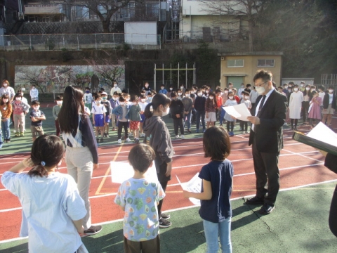 写真:表彰の様子(3月14日)