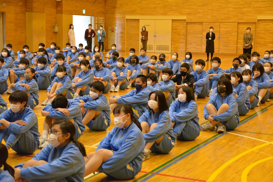 写真:2年学年集会4