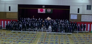 写真:令和3年度卒業式2