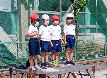 1年生　開会の言葉