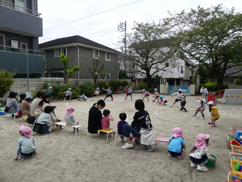 年長のよさこいソーラン