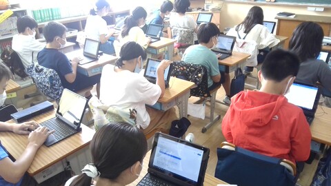 タブレットPCを使った調べ学習2