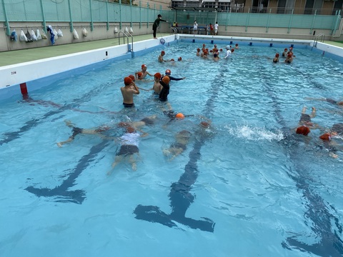 6月23日 3年生プールに入りました|尾久西小学校 6月23日 3年生プールに入りました|尾久西小学校