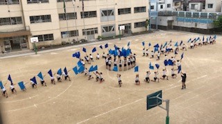 6年生運動会練習