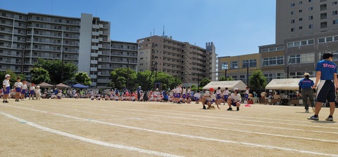 短距離走