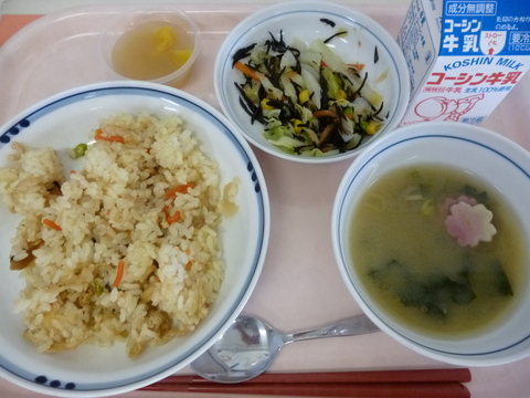 3月3日給食