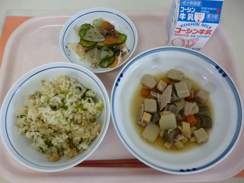 3月6日給食