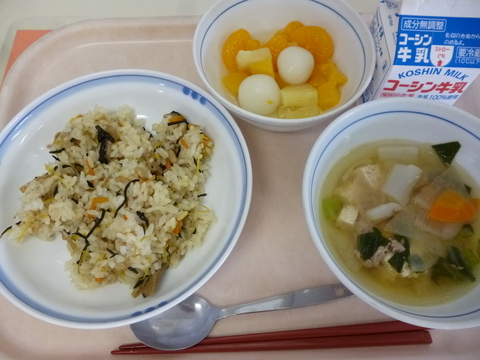 9月9日給食