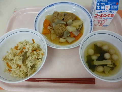 10月17日　給食