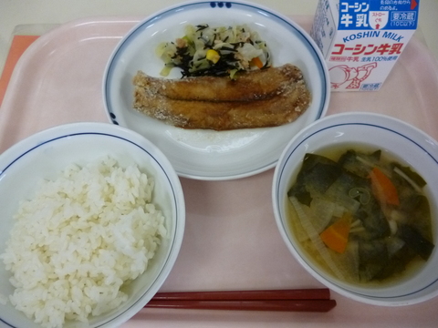 10月18日　給食