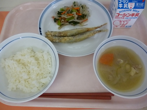 12月21日給食