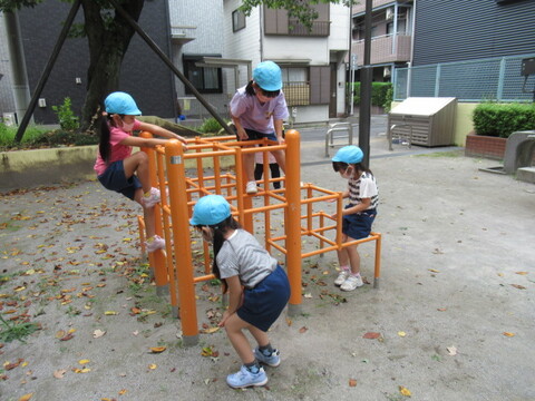 公園で遊びました2