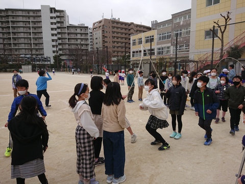 長なわ記録会