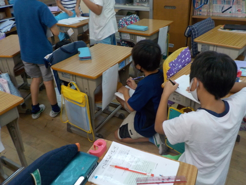 算数の様子です。