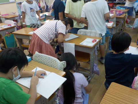 算数の様子です。