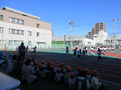 ひぐらし小学校1年生との交流